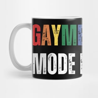 Gaymer mode enabled - horizontal controller alt Mug